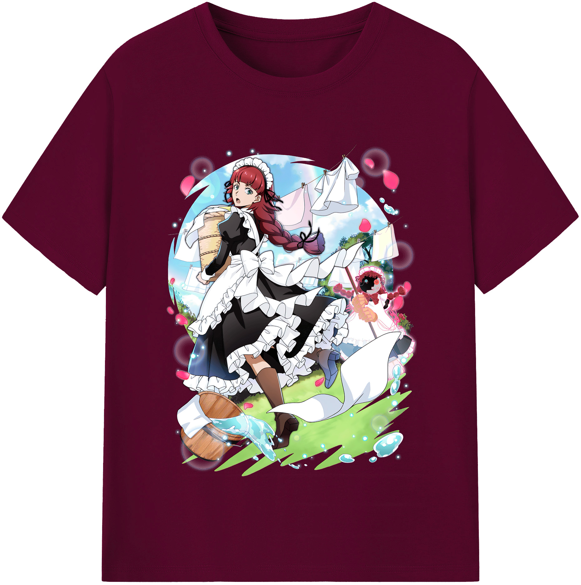 （画像用） 文豪ストレイドッグス Bungo Stray Dogs レディースカジュアルプリントTシャツ（綿100％）